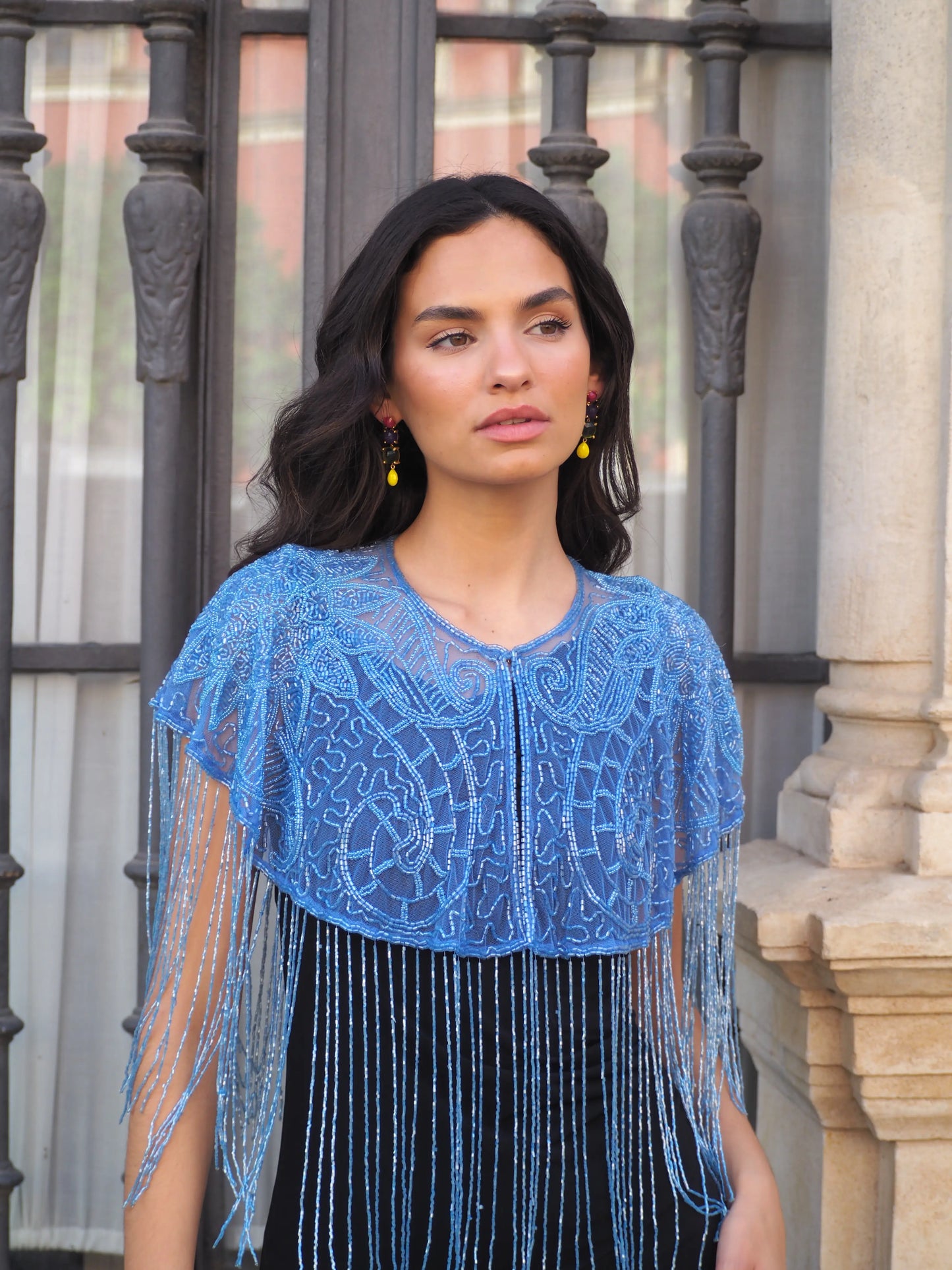Blue Sun Jewel Cape