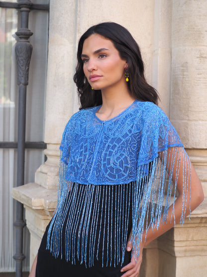 Blue Sun Jewel Cape