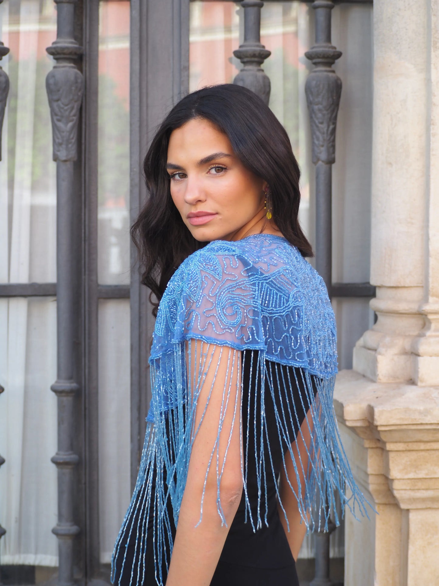 Blue Sun Jewel Cape