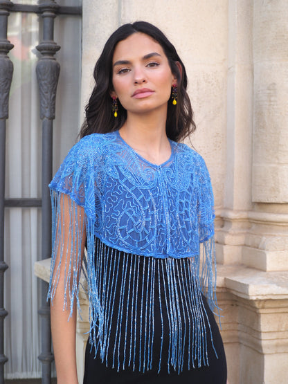 Blue Sun Jewel Cape
