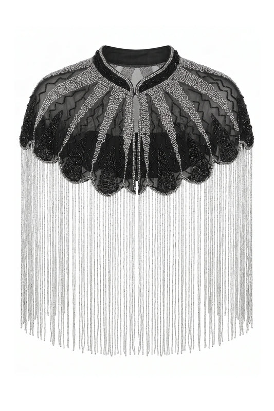 Capa Joya Valeria Negra y Plateada
