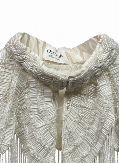 Capa Joya White Lines Blanca