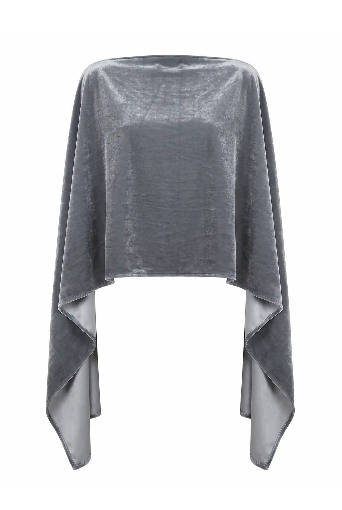 Capa Terciopelo Invitada Gris