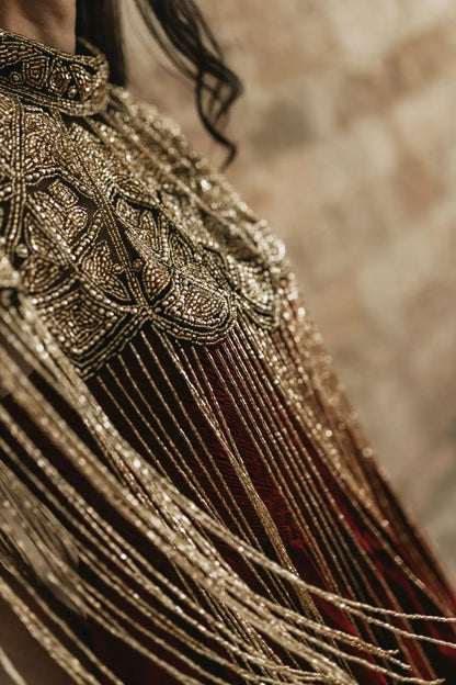 Golden Marrakesh Jewel Cape