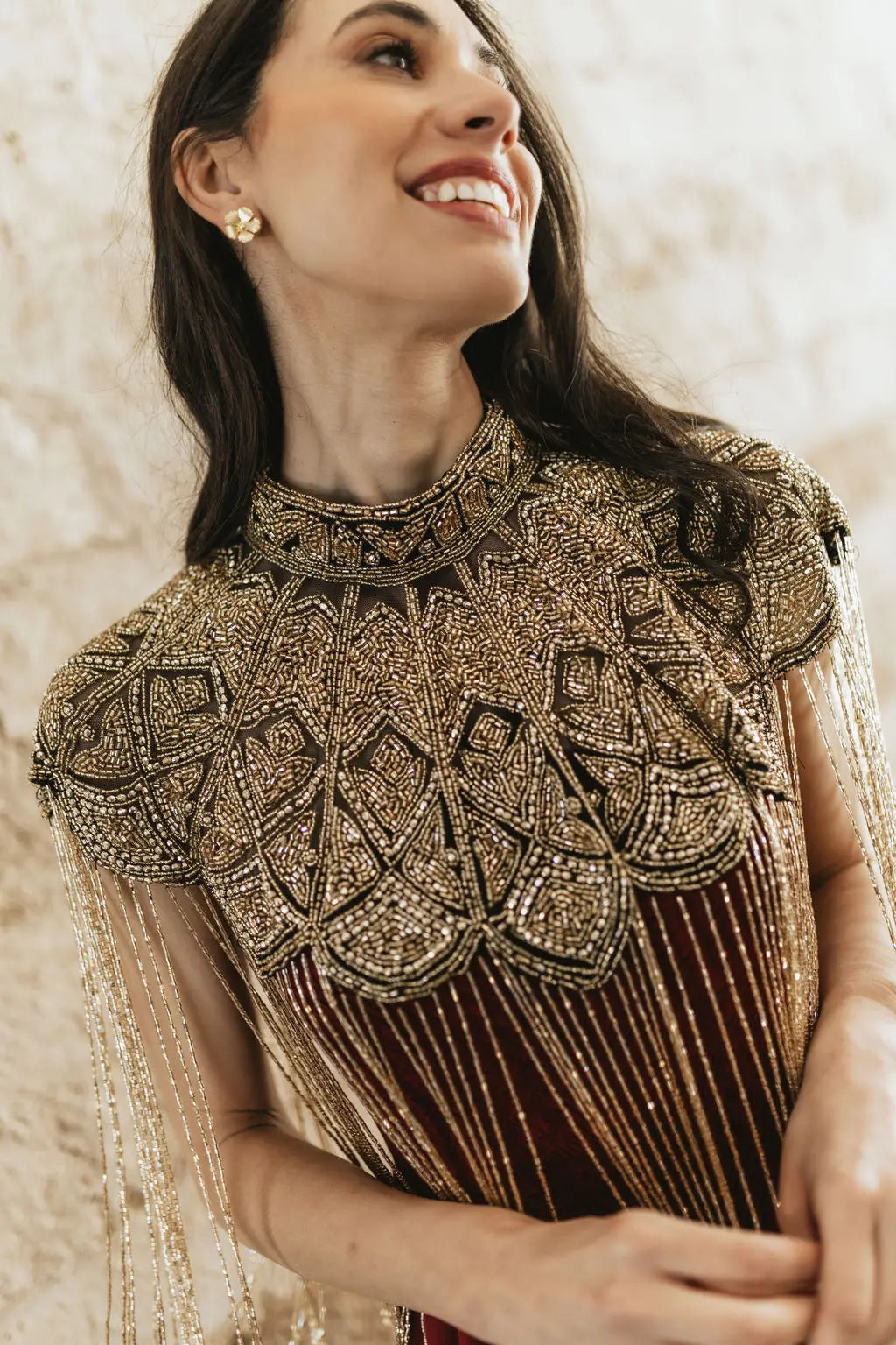 Golden Marrakesh Jewel Cape