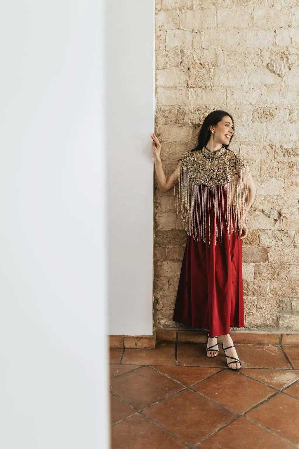 Golden Marrakesh Jewel Cape