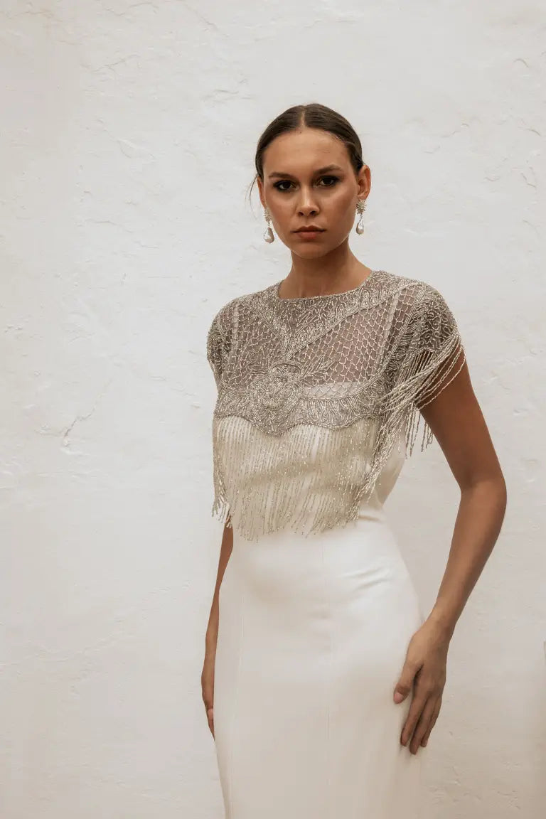 Capa Joya Nuit Plata y Gris claro