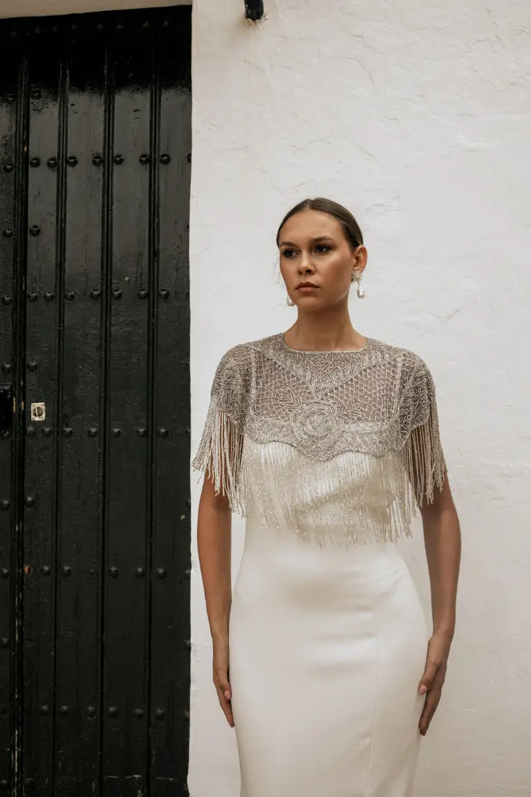 Capa Joya Nuit Plata y Gris claro