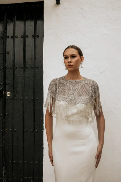 Capa Joya Nuit Plata y Gris claro