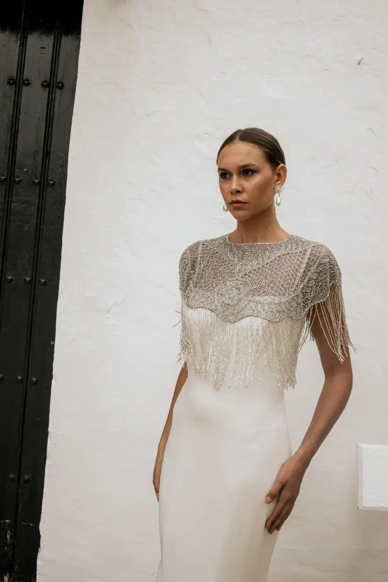 Capa Joya Nuit Plata y Gris claro