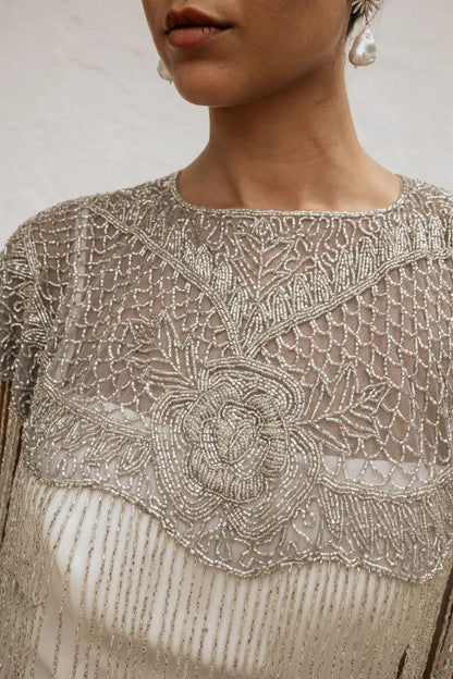 Capa Joya Nuit Plata y Gris claro