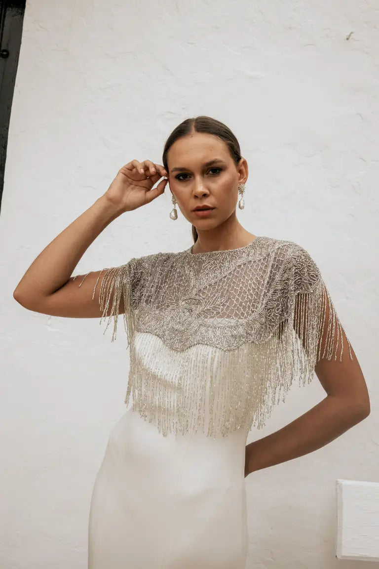 Capa Joya Nuit Plata y Gris claro