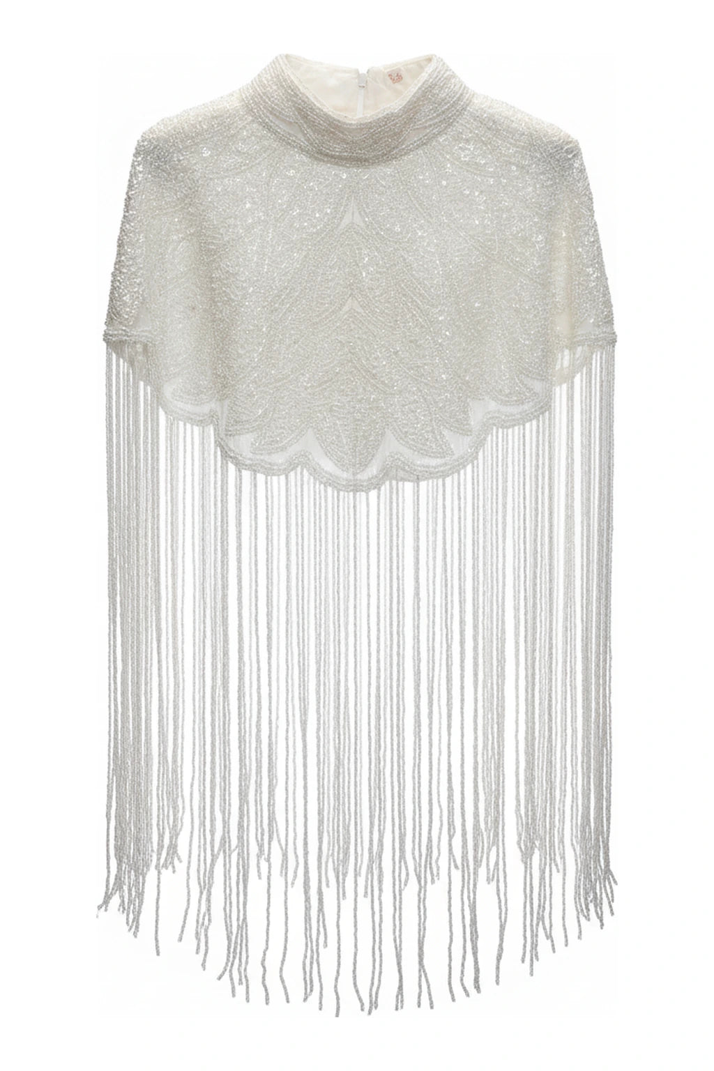 Capa Joya Brocado White Blanca