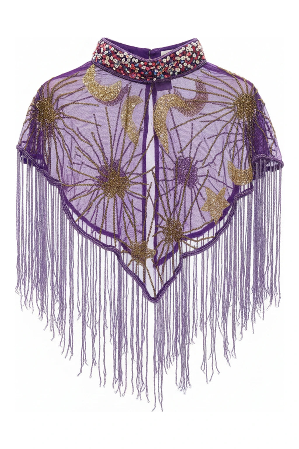 Capa Joya Luna y Sol Morada y Dorada