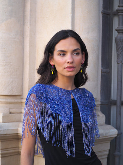 Blue Nuit Jewel Cape