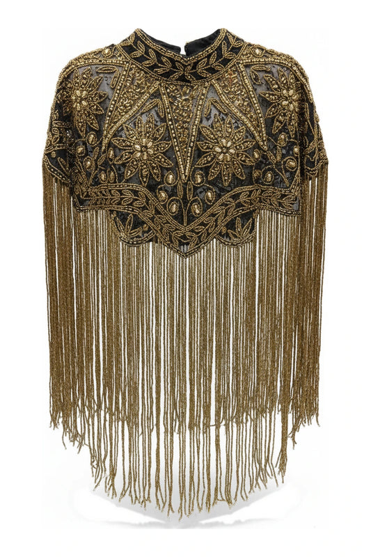 Capa Joya Odalisca Dorada y Negra