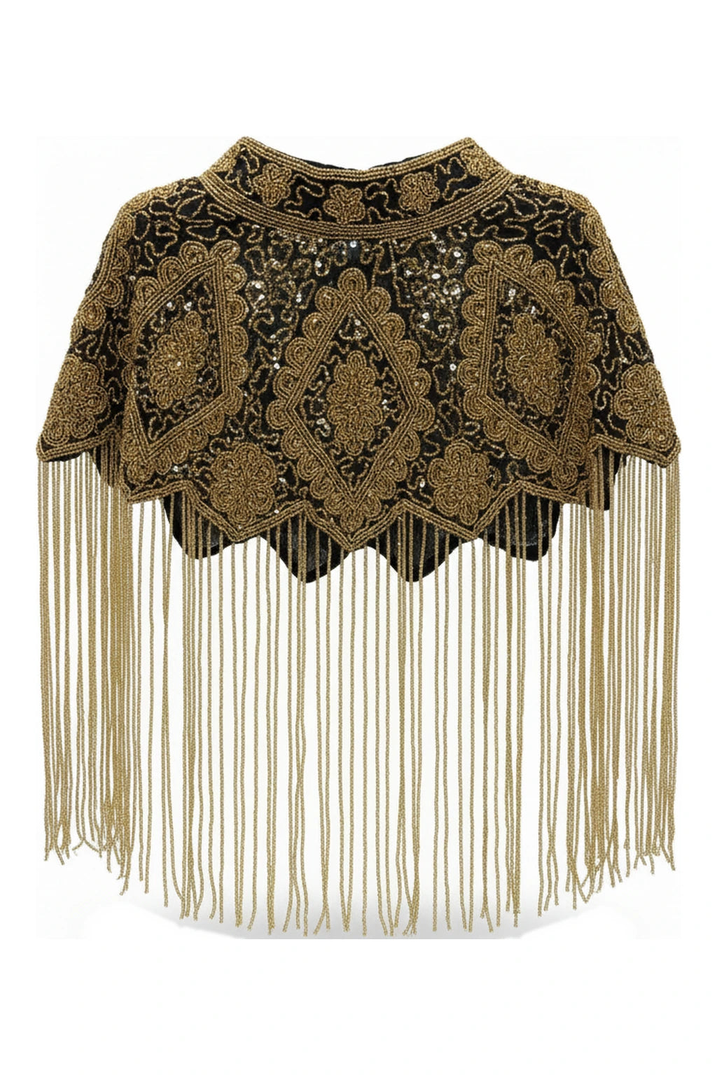 Capa Joya Padma Dorada y Negra