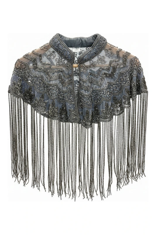 Capa Joya Safira Gris y Plateada