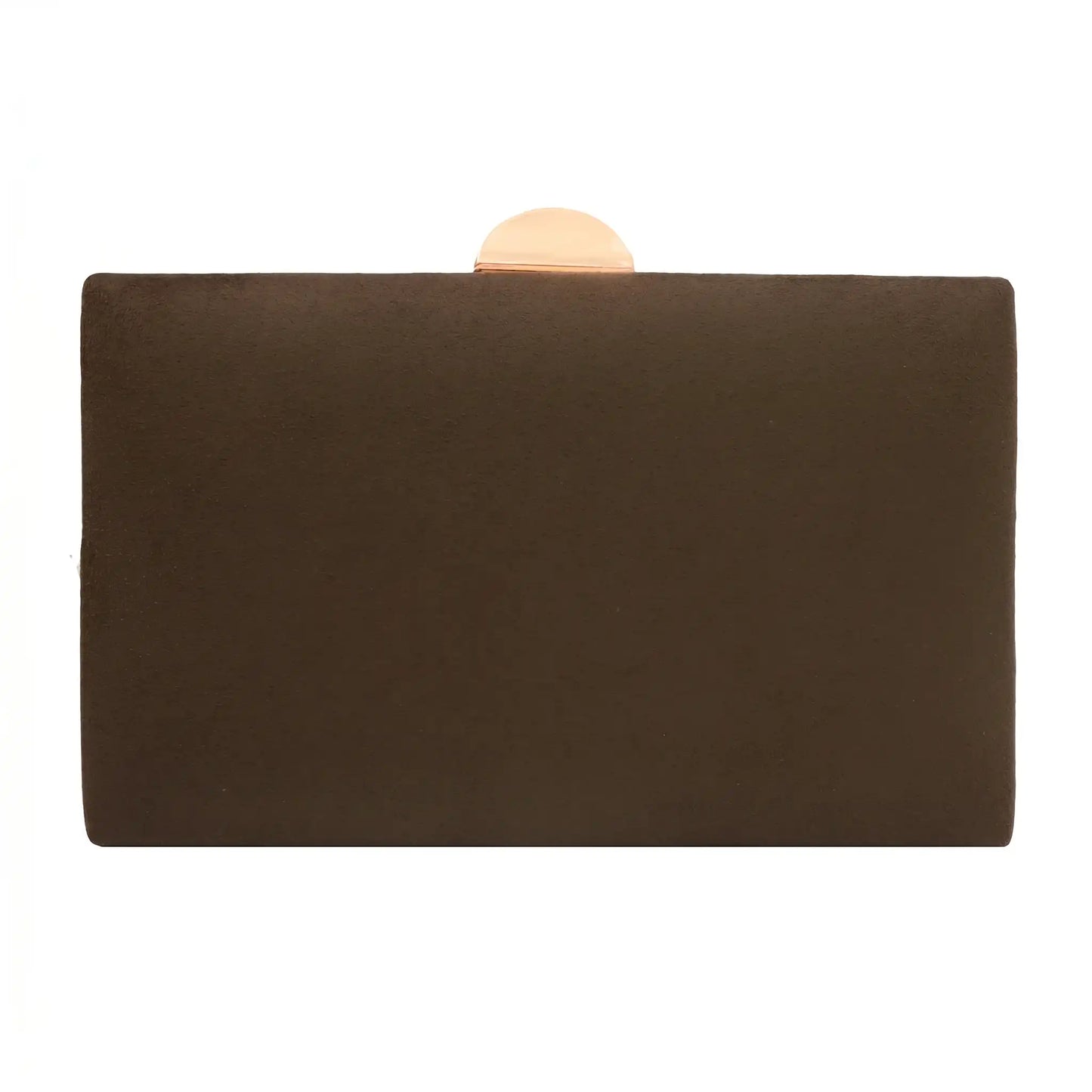 Cartera Invitada Marrón oscuro