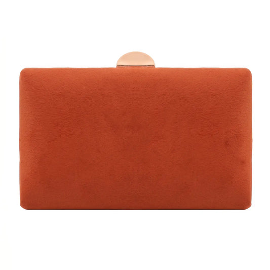 Cartera Invitada Naranja Teja