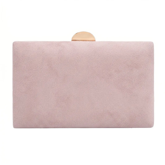 Cartera Invitada Rosa Palo
