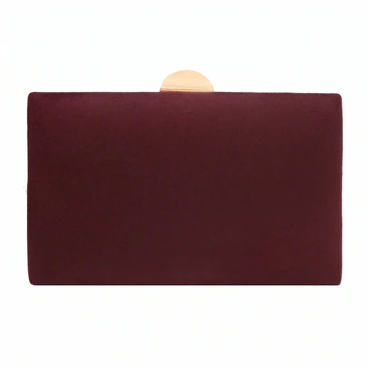 Cartera Invitada Vino Tinto