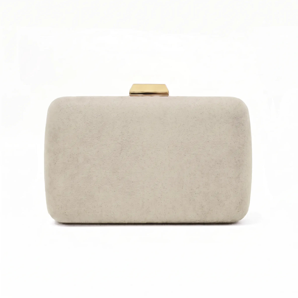Cartera Round Beige Claro