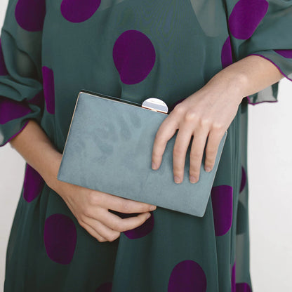 Cartera Invitada Azul Celeste