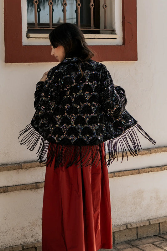 Chaqueta Joya Amarante Negra