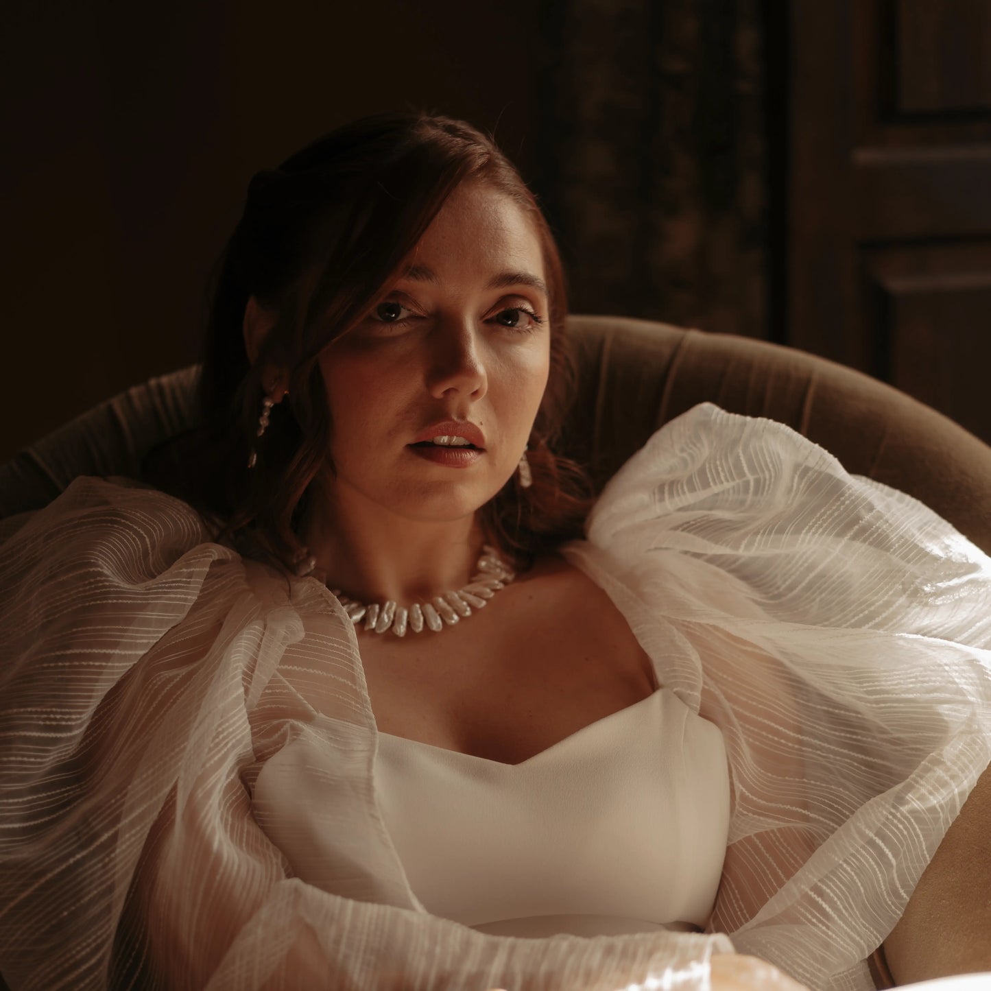 Choker Raffles Perlas