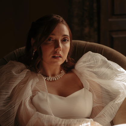 Choker Raffles Perlas