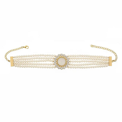 Choker Vintage Anise Perlas