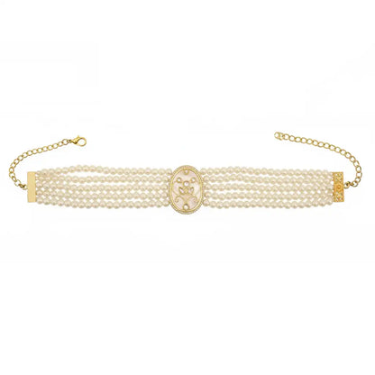 Choker Vintage Selin Perlas