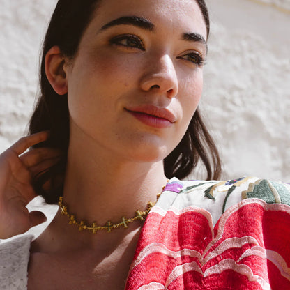 Choker Multi Cruces