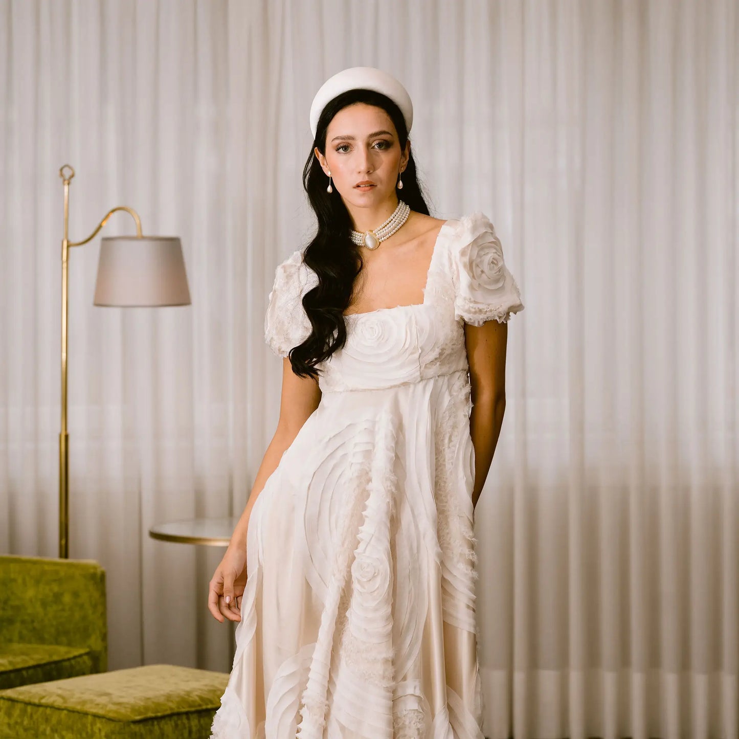 Choker Vintage Isolde Perlas