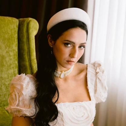 Choker Vintage Isolde Perlas