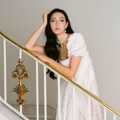 Choker Vintage Isolde Perlas