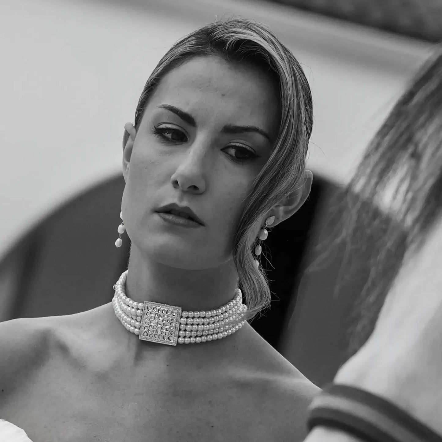 Vintage Liora Pearl Choker