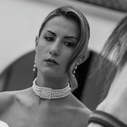 Vintage Liora Pearl Choker