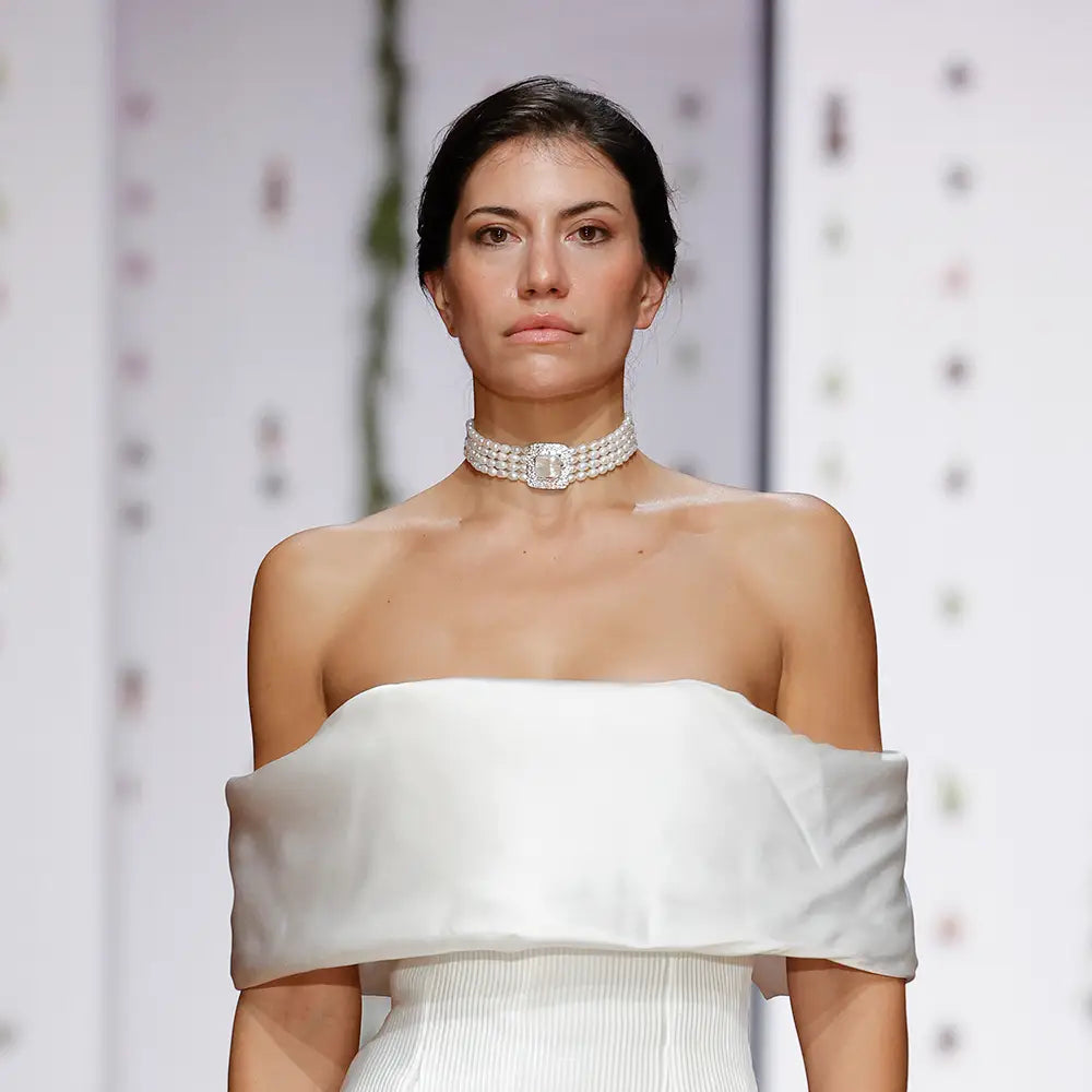 Choker Trier Ed. Limitada Plata Perlas