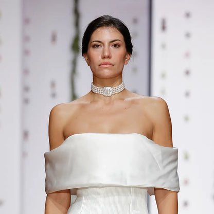 Choker Trier Ed. Limitada Plata Perlas