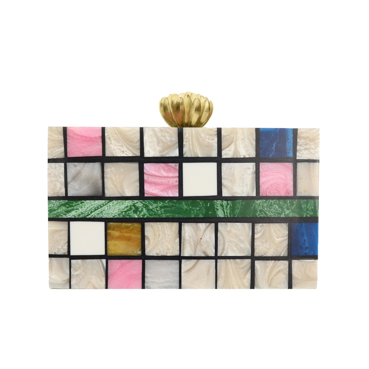 Clutch Loto Mondrian Multicolor