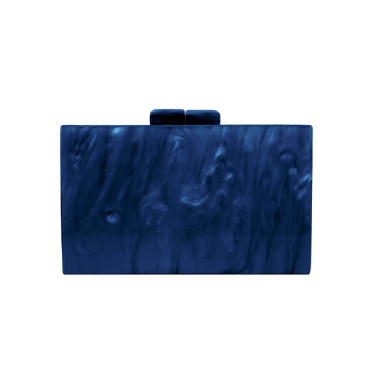 Clutch Aguamare Azul oscuro