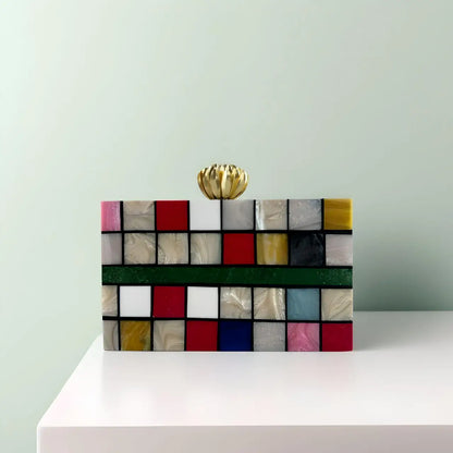 Clutch Loto Mondrian Multicolor