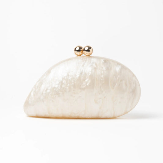 Clutch Cosmia Blanco