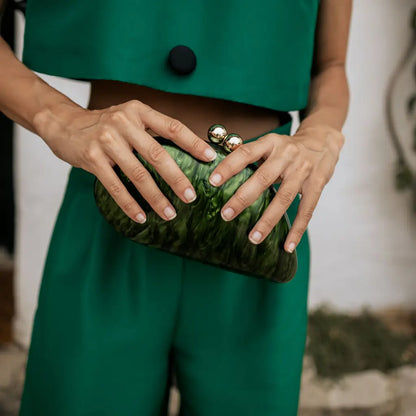 Clutch Cosmia Verde