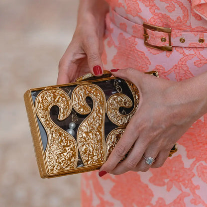 Clutch Deluxe Korga Burdeos