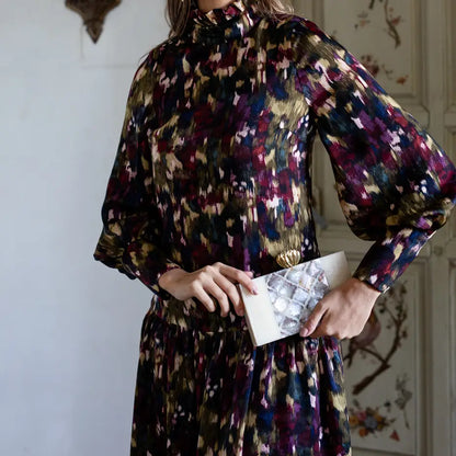 Clutch Loto Nazarí Blanco