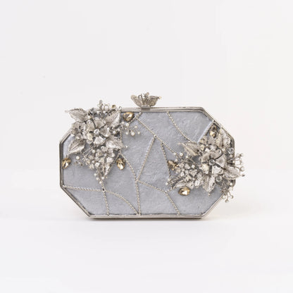 Clutch Deluxe Zubin Plata Gris