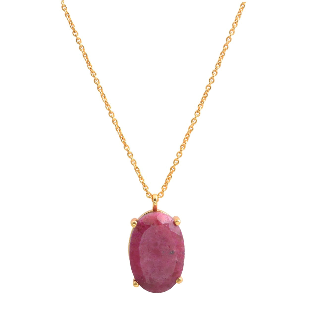 Colgante Luzia Rubí Rhodonite
